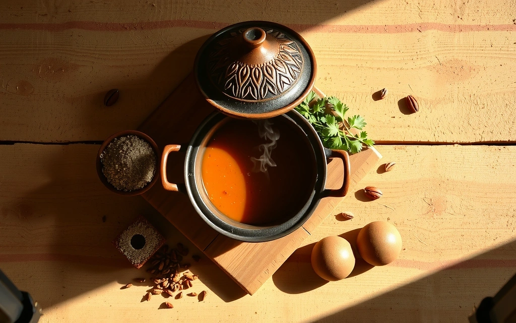 Traditionelles Tagine aus Ton